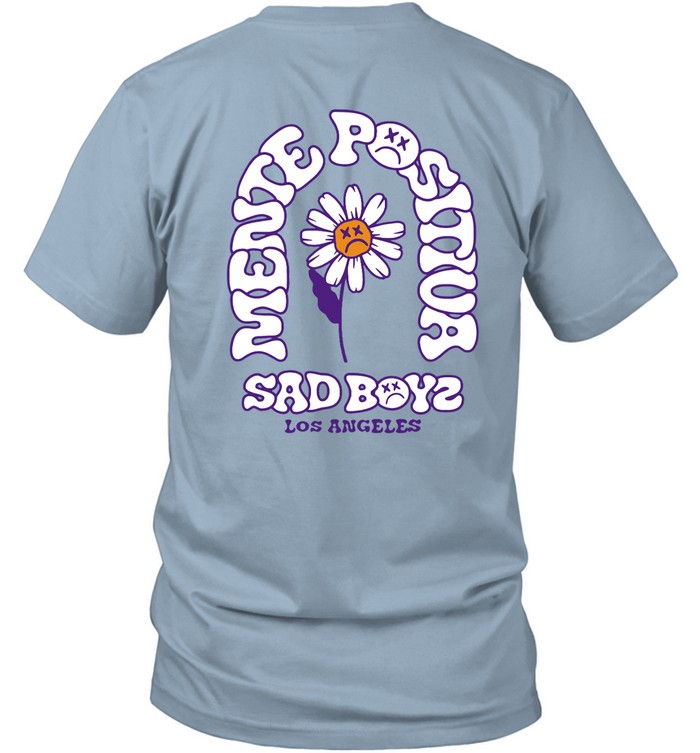 Junior H Sad Boyz Mente Positiva Los Angeles TShirt Custom prints store Tshirts, mugs